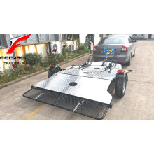 New style folding motorcycle trailer for double motorcycles